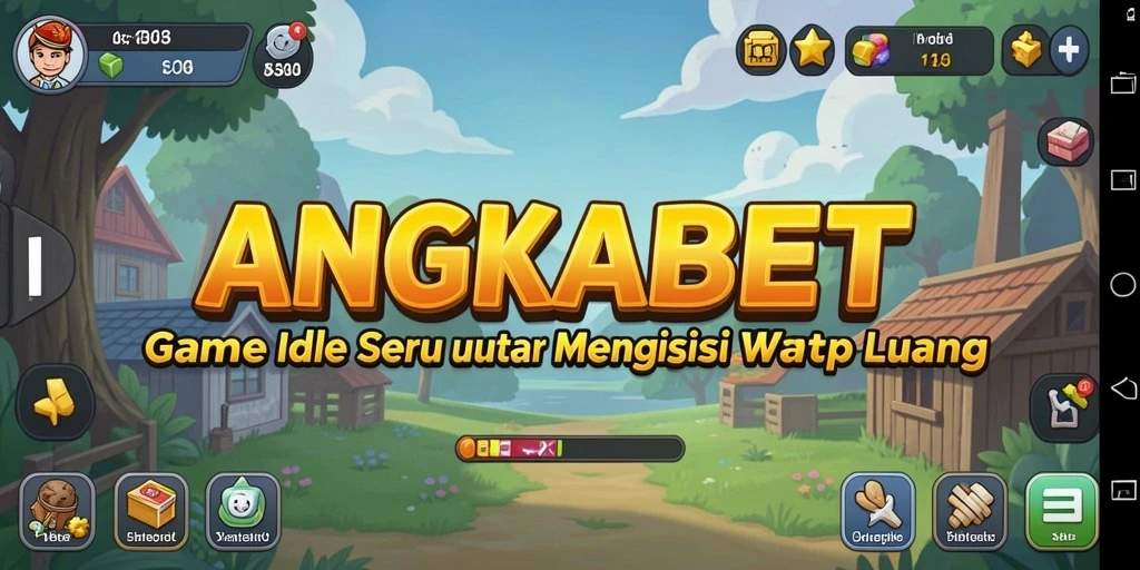 Screenshot gameplay ANGKABET menampilkan aksi seru di dunia Idle.