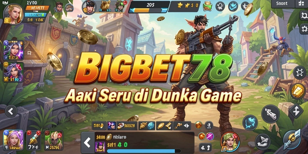 Tangkapan layar gameplay BIGBET78 yang menunjukkan pertarungan mendebarkan.