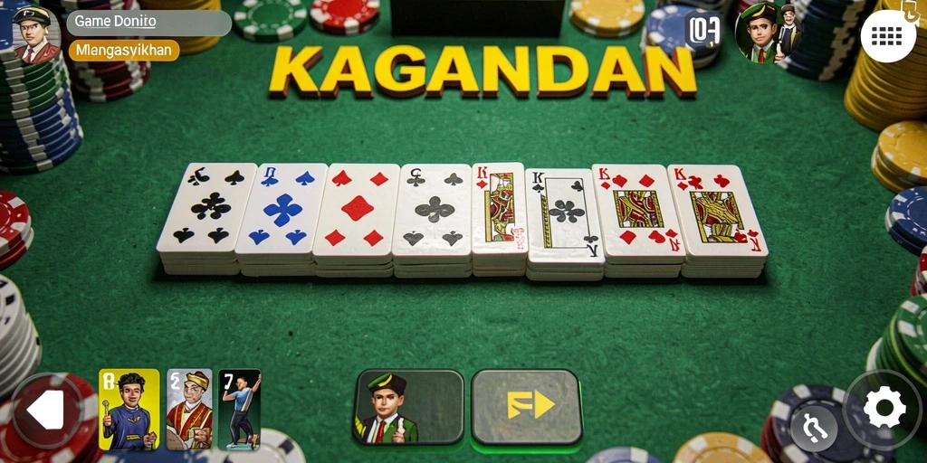 Tampilan gameplay KAGANDAN yang seru dan interaktif.