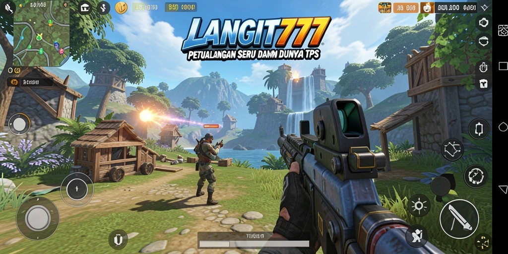 Tampilan menakjubkan dari gameplay seru LANGIT777.