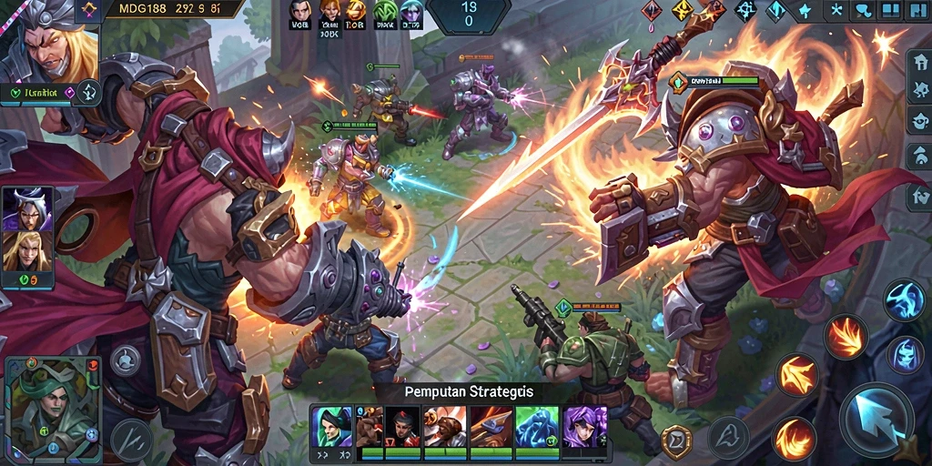 Gameplay seru dan strategi mendalam di MDG188.