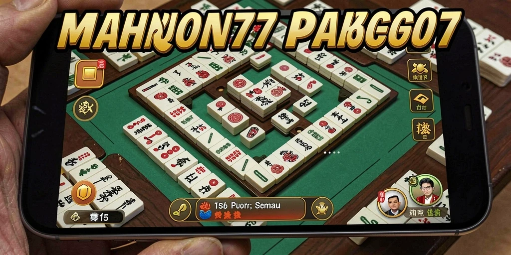 Tampilan gameplay Mahjong di MEGA777 yang menawan.