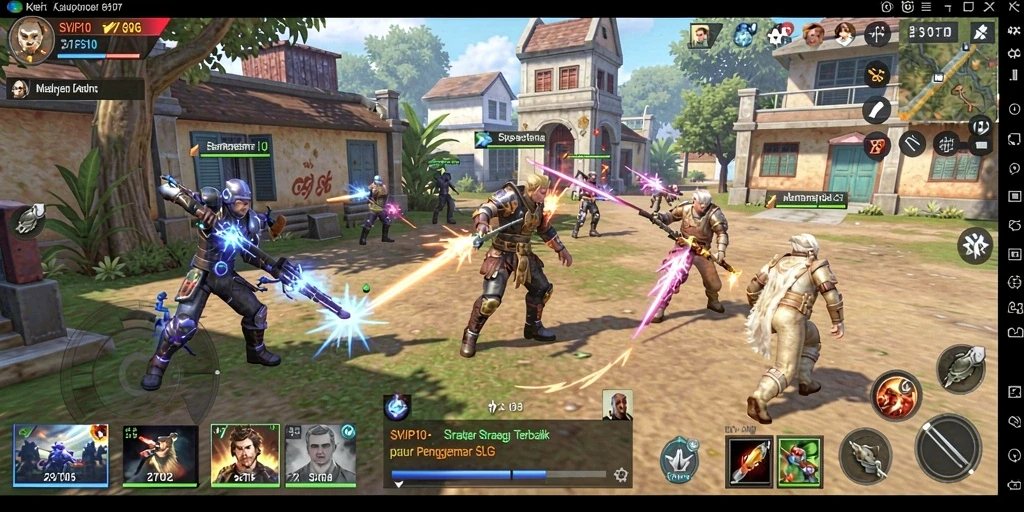 Screenshot gameplay <strong>SVIP10</strong> menampilkan aksi strategi yang mendebarkan.