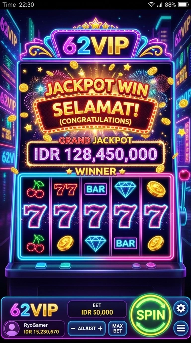 Berbagai aplikasi unggulan yang tersedia di 62vip.